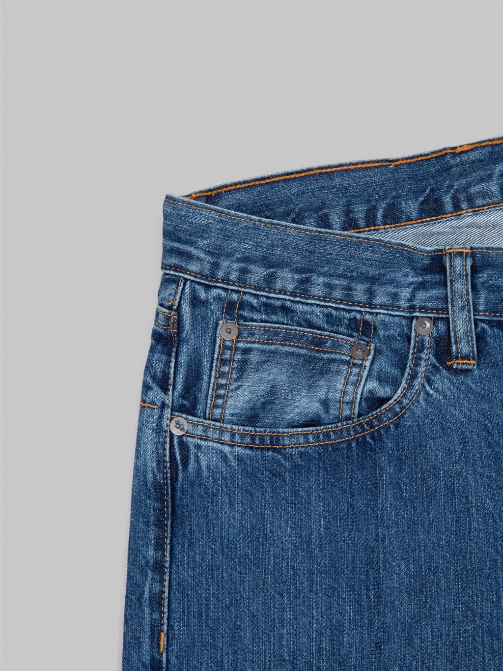 3sixteen CT-101xs Stonewashed Indigo Selvedge Classic Tapered Jeans (2024 Version) - 13
