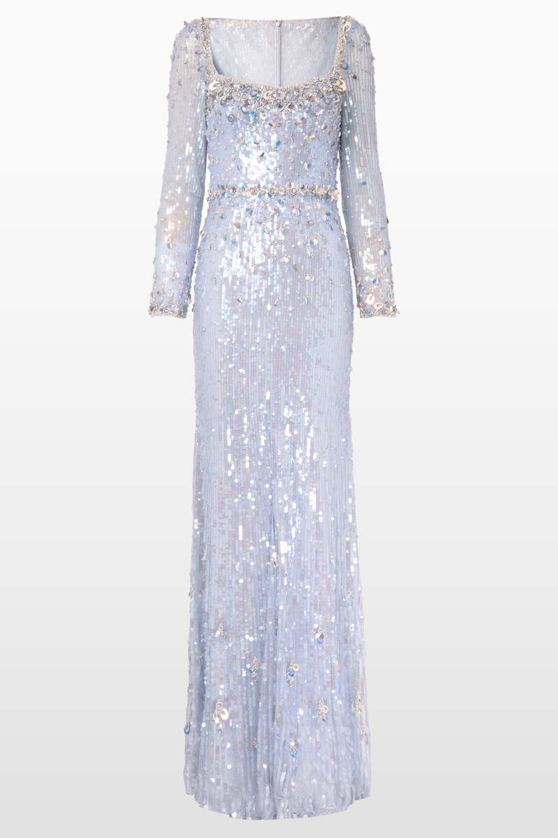 Kestra sequined gown 1