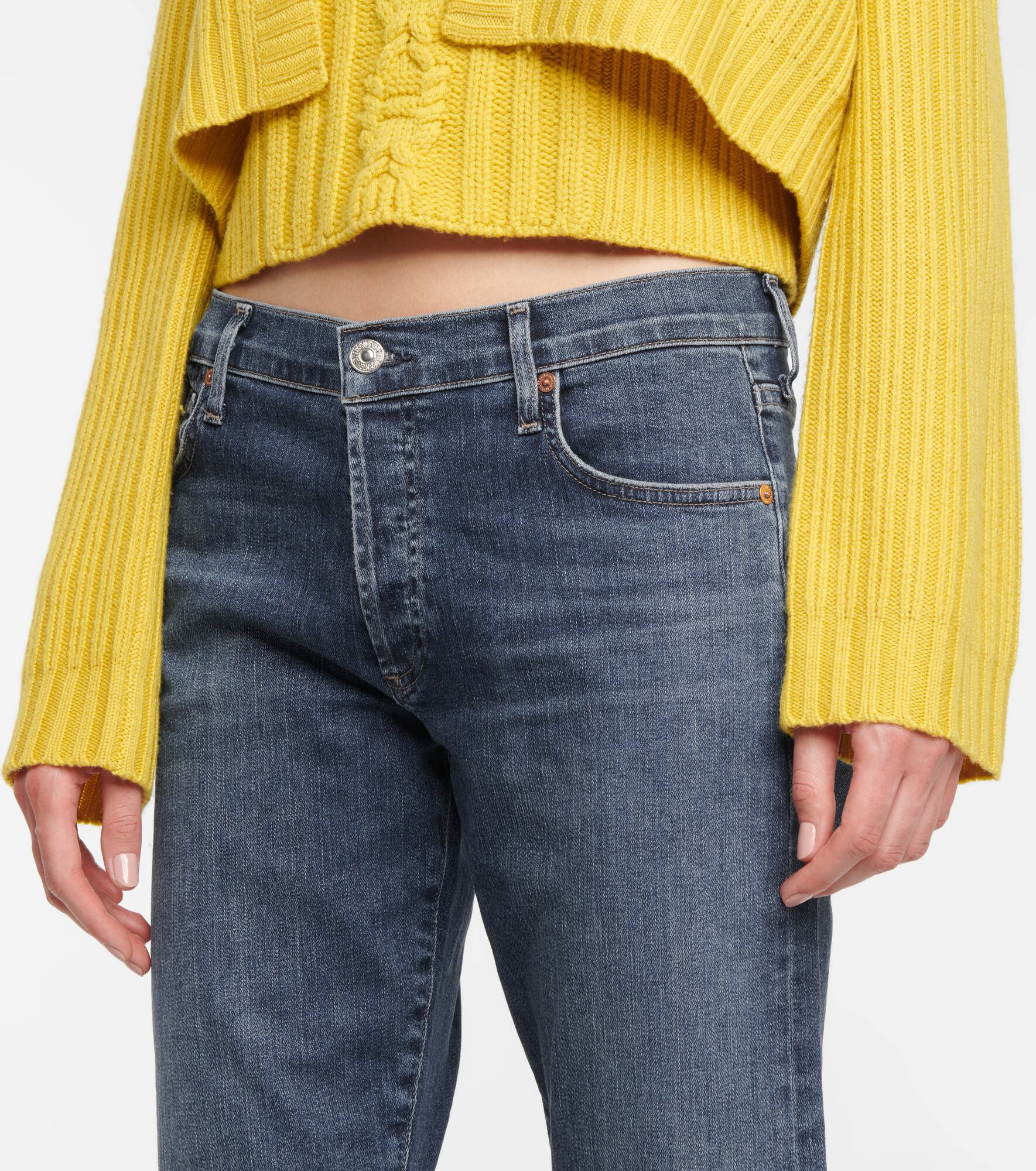 Emerson mid-rise boyfriend jeans - 4
