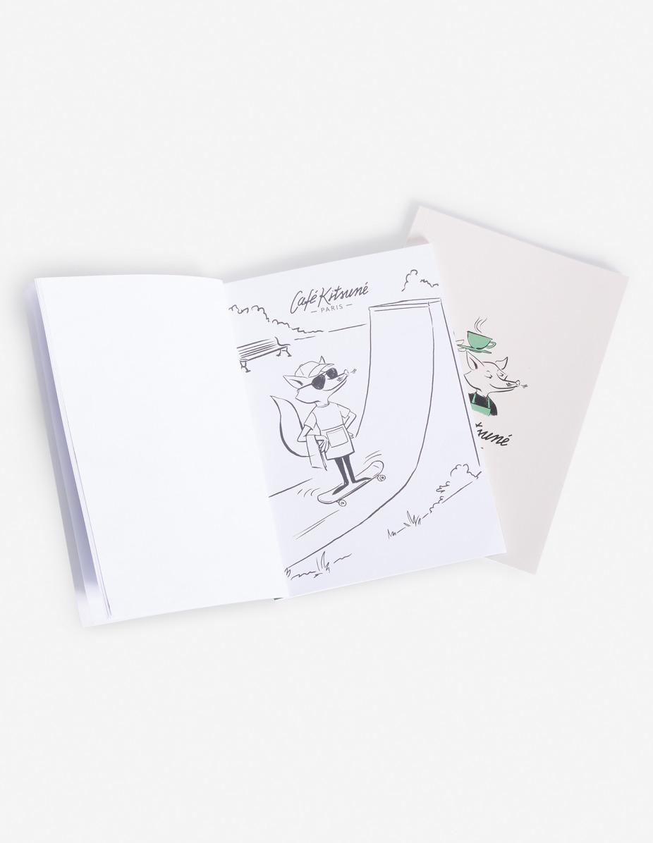 CAFE KITSUNE SET OF COLORING AND DRAWING BOOKS - 2