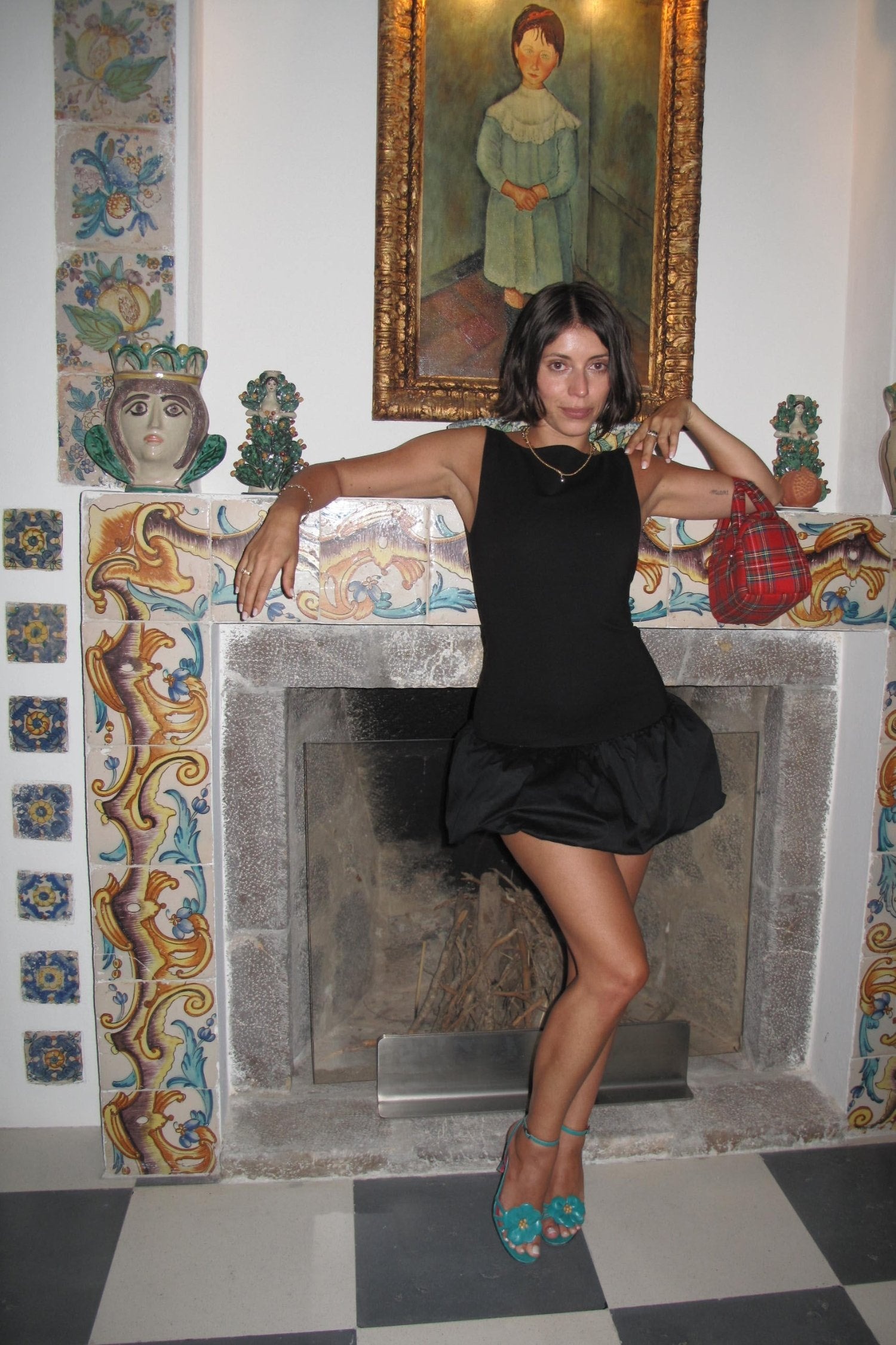 PAMELA DRESS - BLACK - 5
