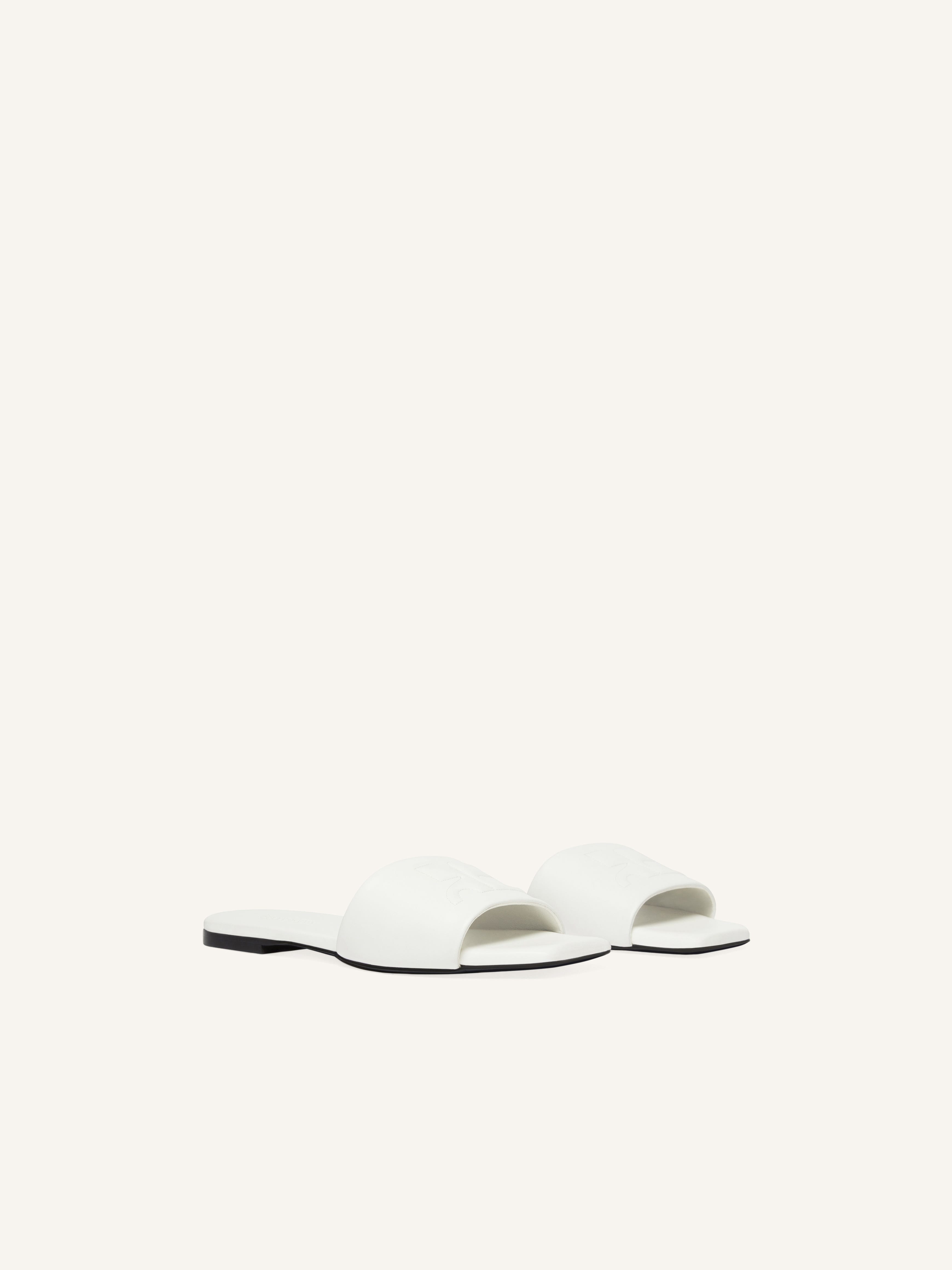 SHADOW LEATHER MULES - 2