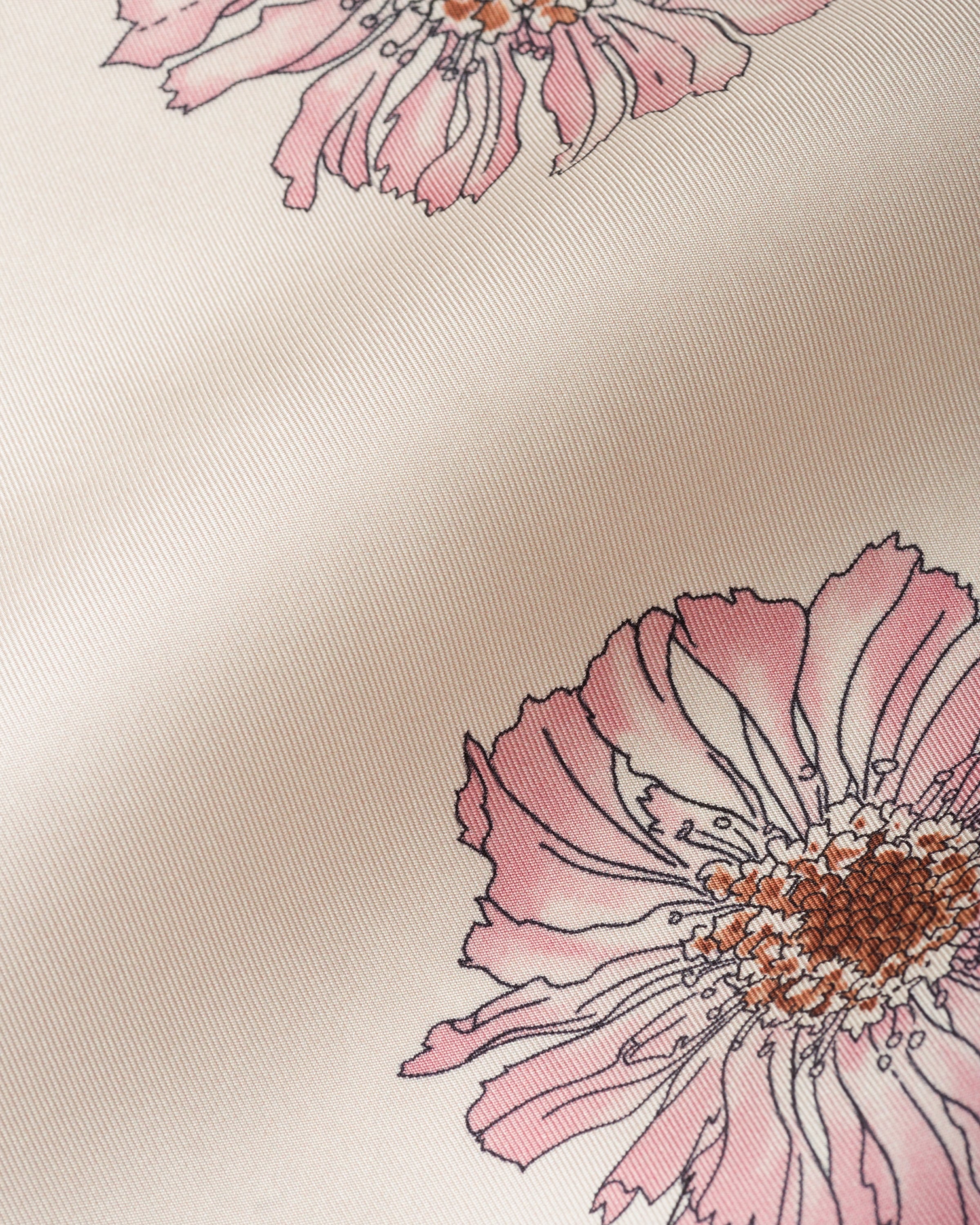 Printed twill scarf - 2