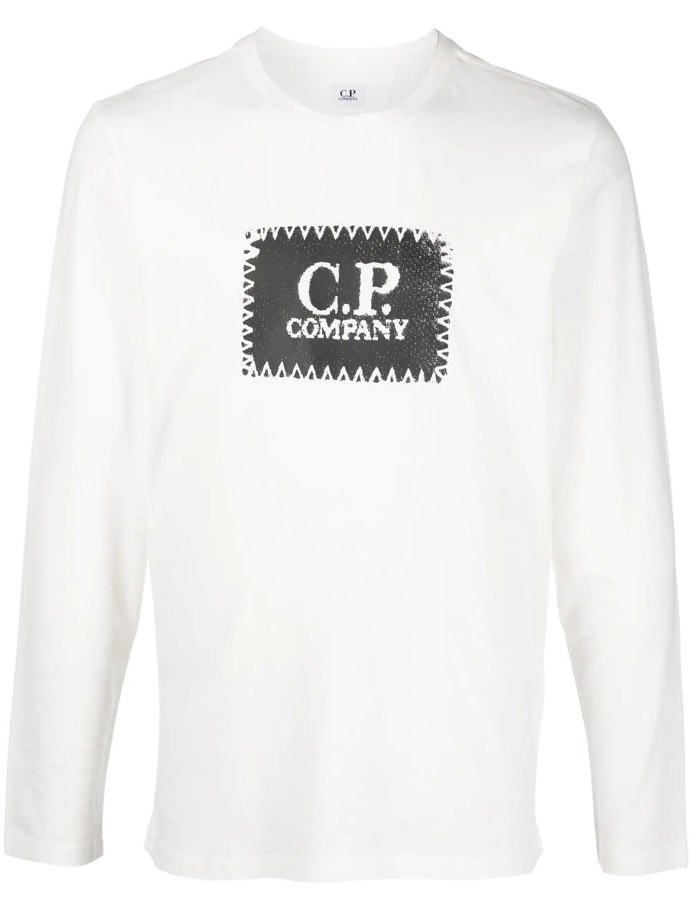 logo-print long-sleeve T-shirt - 1