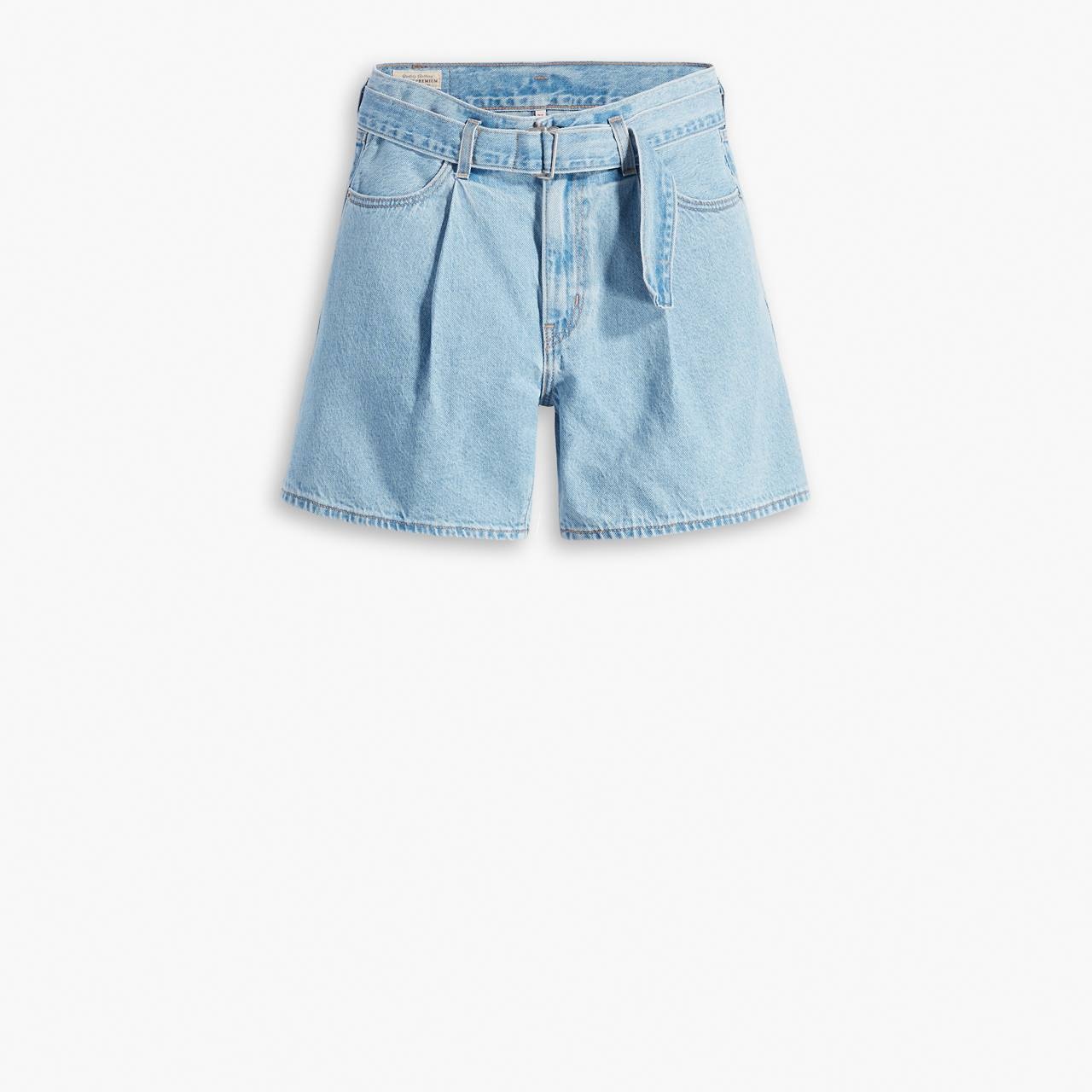 BELTED BAGGY WOMEN'S SHORTS - 6