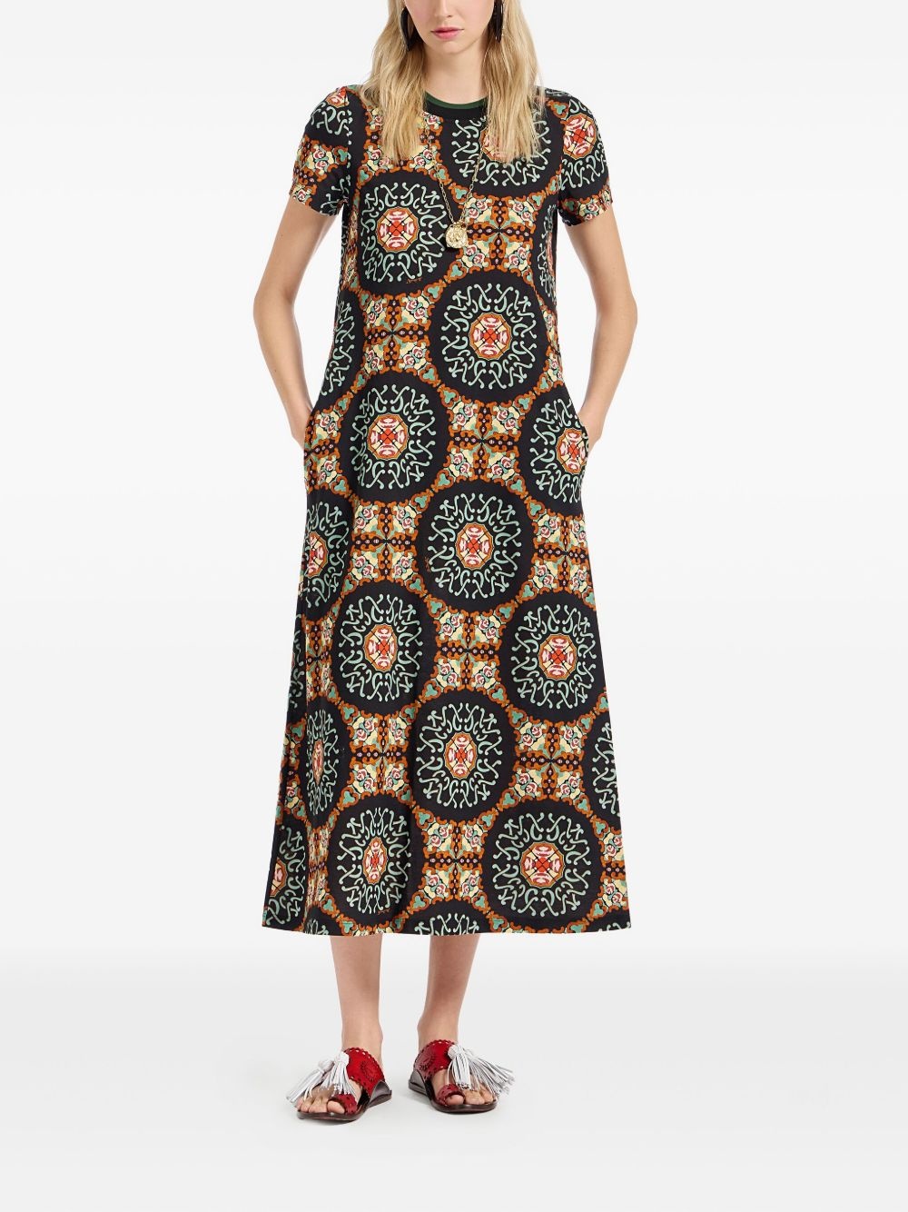 Sporty Swing short-sleeve midi dress - 2