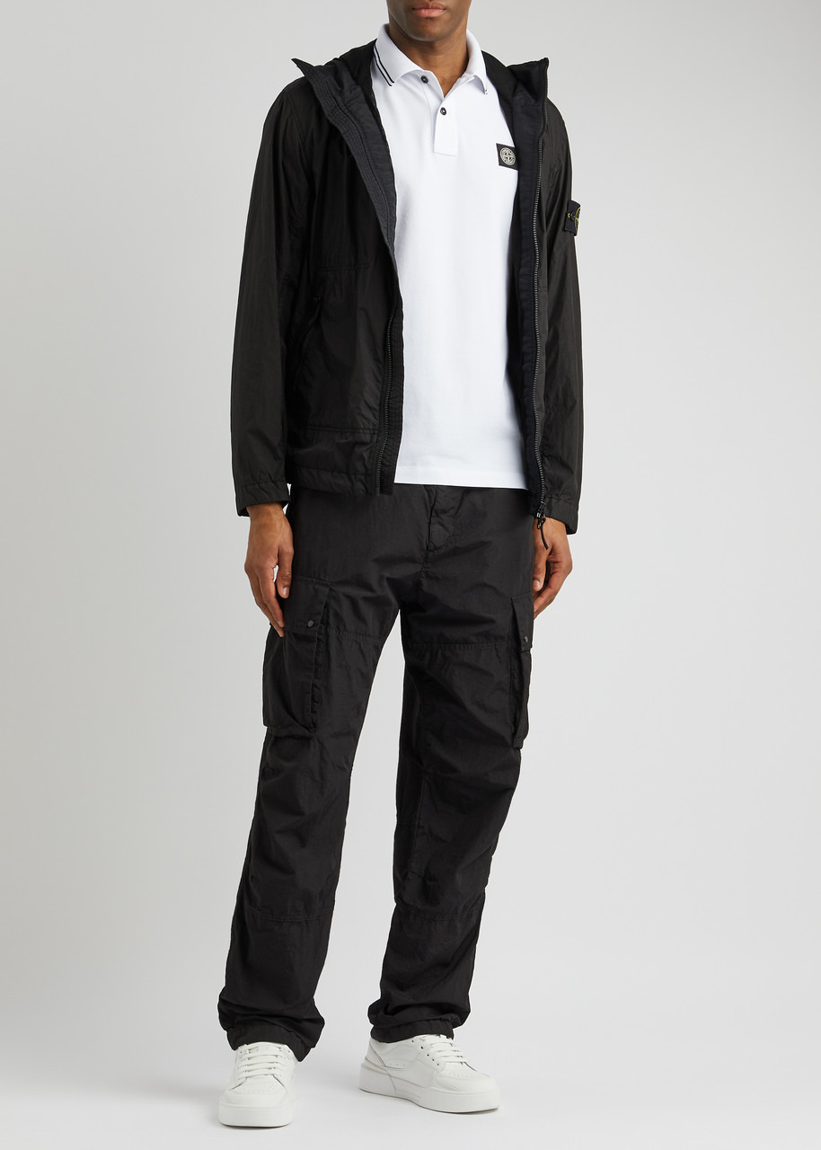 Piqué cotton polo shirt - 4
