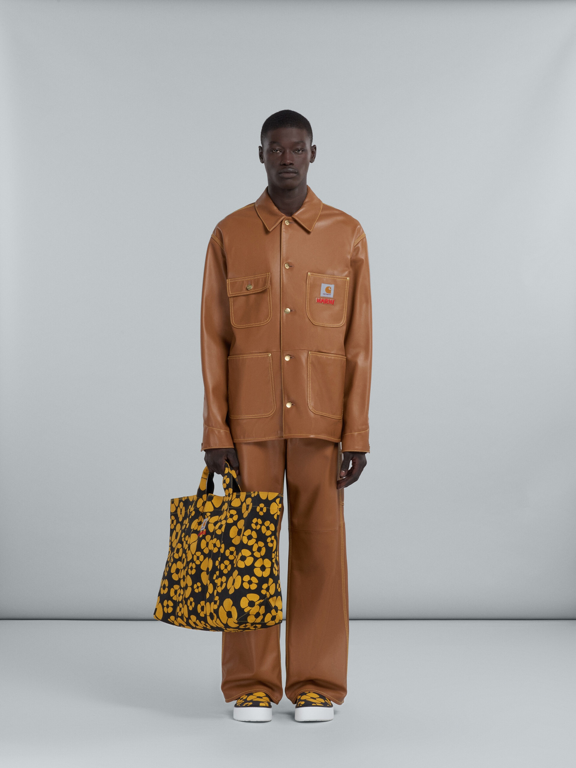 Marni MARNI X CARHARTT WIP - YELLOW SHOPPER | REVERSIBLE