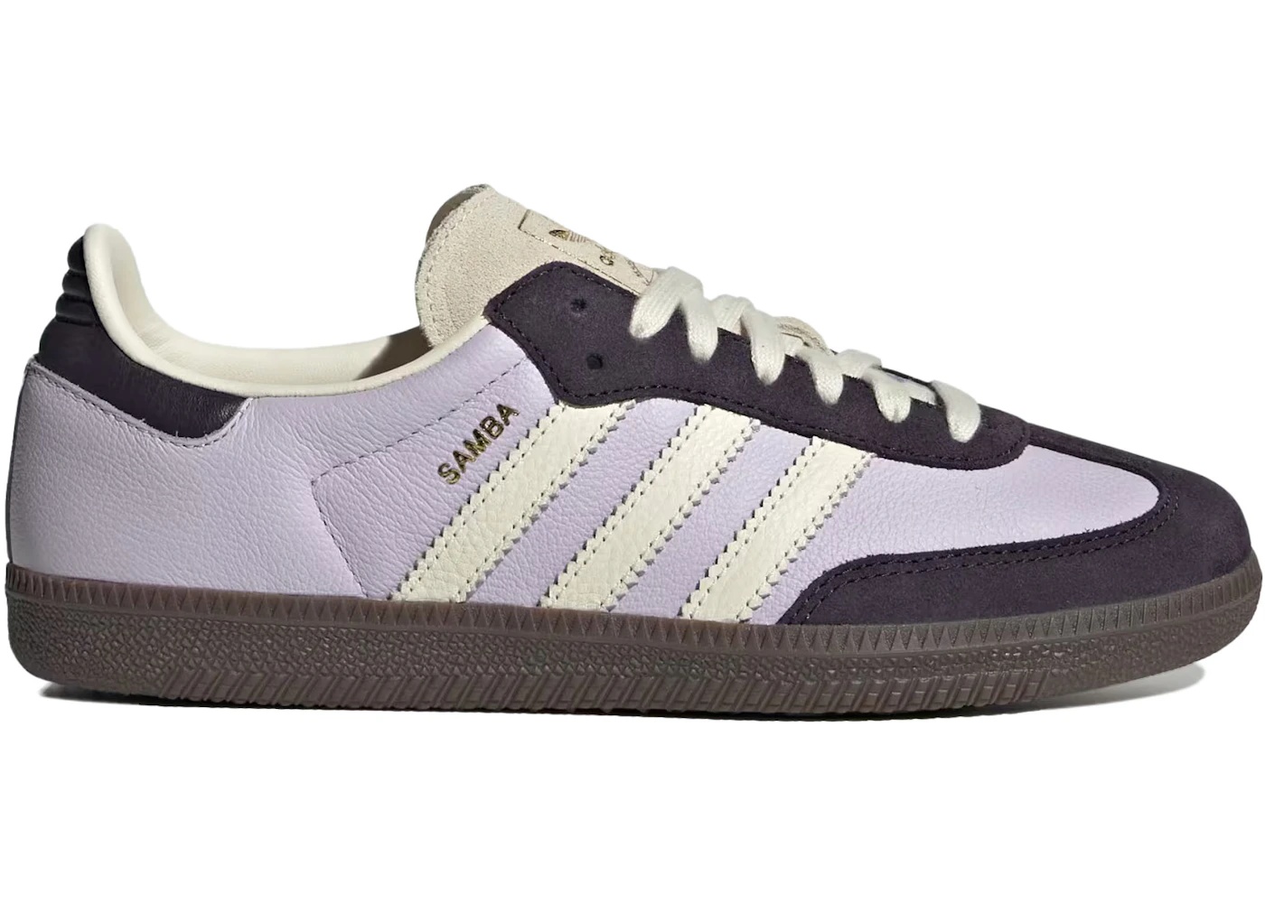 adidas Samba OG Silver Dawn Aurora Black (Women's) - 1