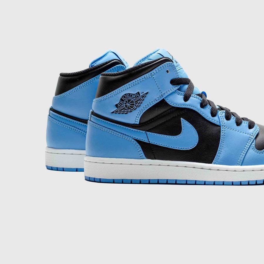 AIR JORDAN 1 MID "UNIVERSITY BLUE" - 5