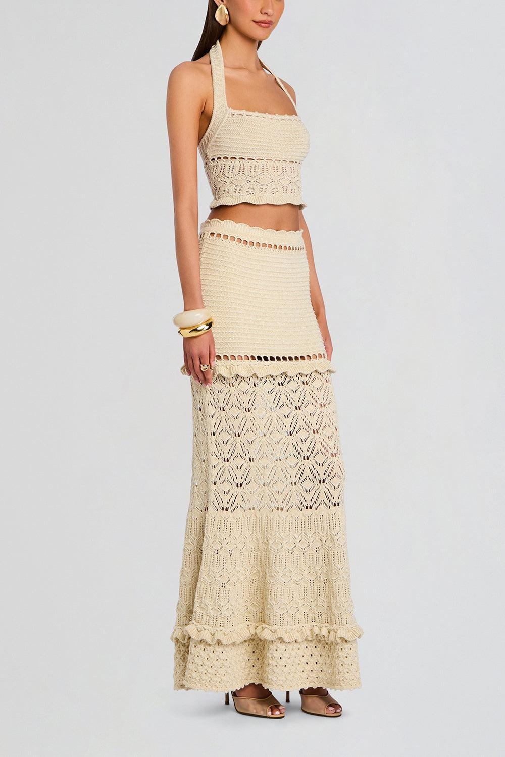 Magdalena Crochet Skirt - 5