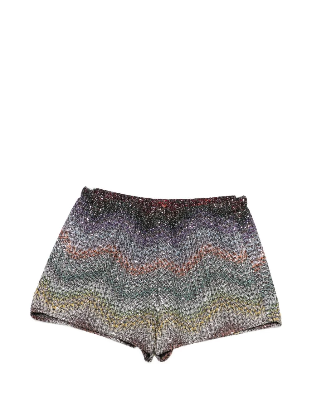 zigzag shorts - 1