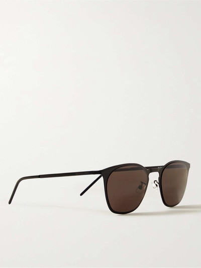 SAINT LAURENT Round-Frame Metal Sunglasses outlook