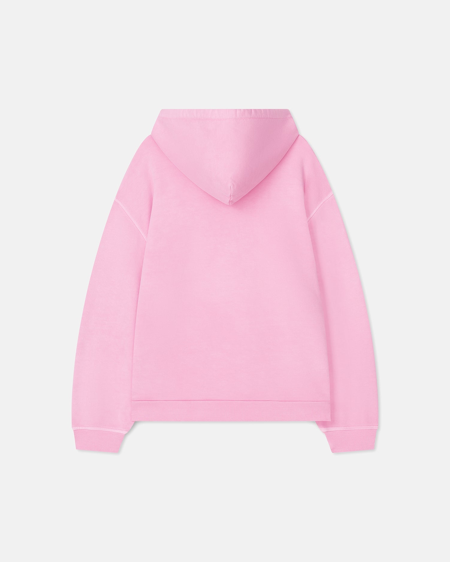 Organically Grown Cotton-Fleece Hoodie - 5