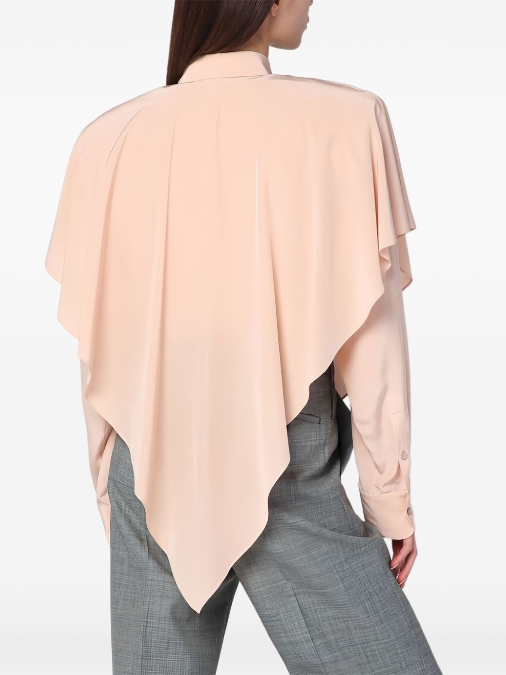 draped shirt - 2