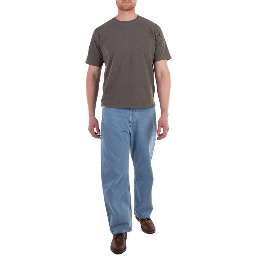 Nanushka Asphalt Reece Logo Cotton T-Shirt - 5