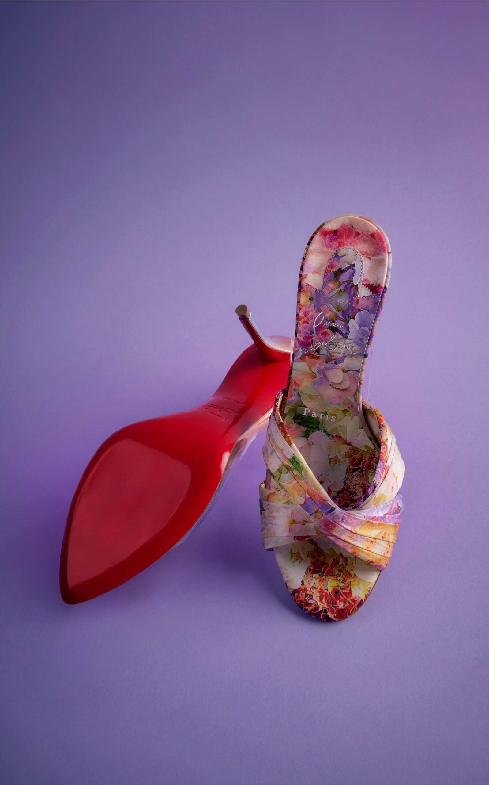 Nicol Is Back 85mm Crepe Satin Sandals multi - 2