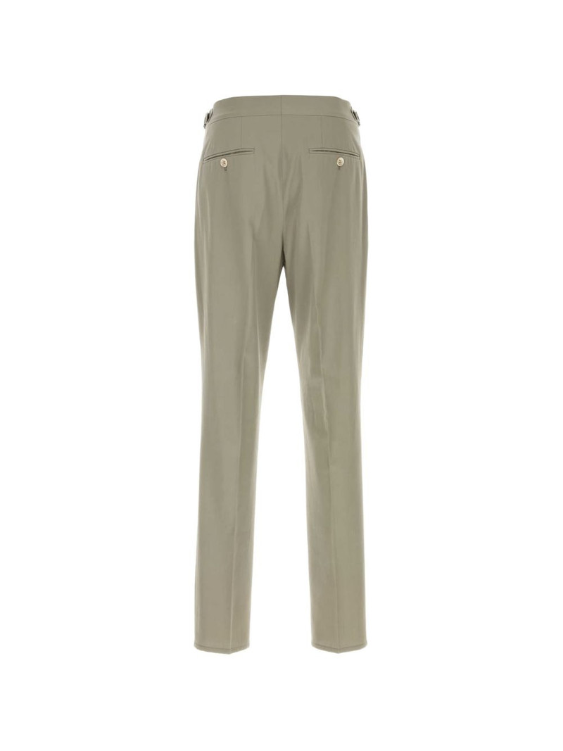 Brunello Cucinelli pleated cotton trousers outlook