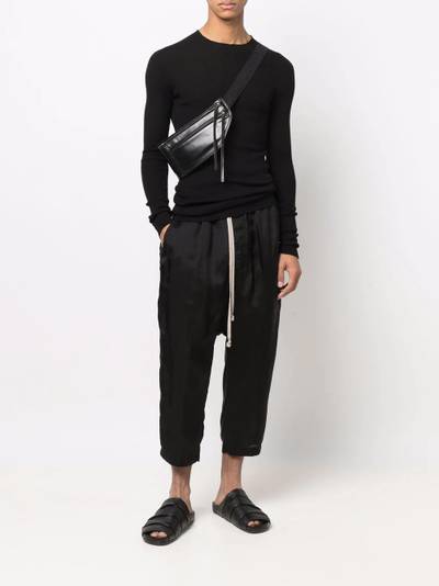 Rick Owens ribbed crew-neck jumper outlook