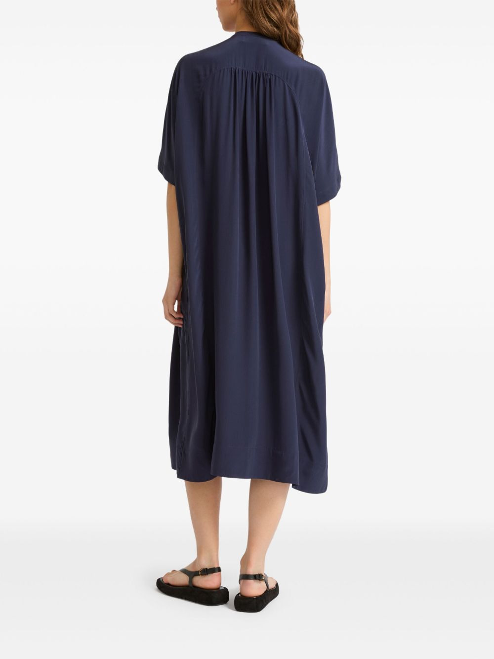 silk kaftan dress - 3
