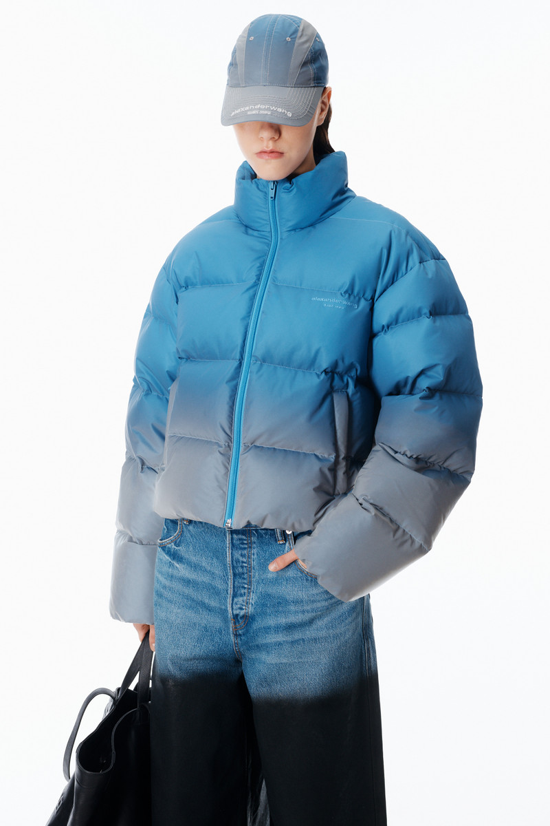 Reflective Cropped Puffer 5