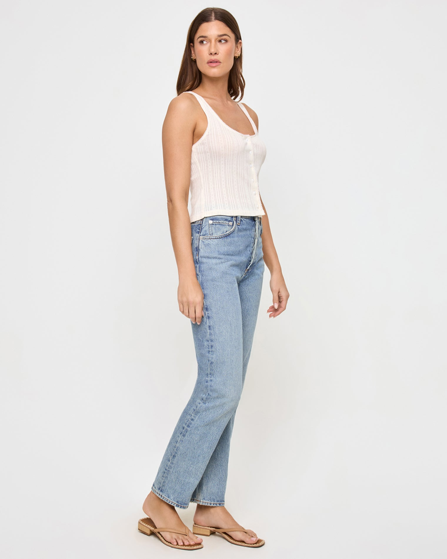 Jeanie Pointelle Tank - 5