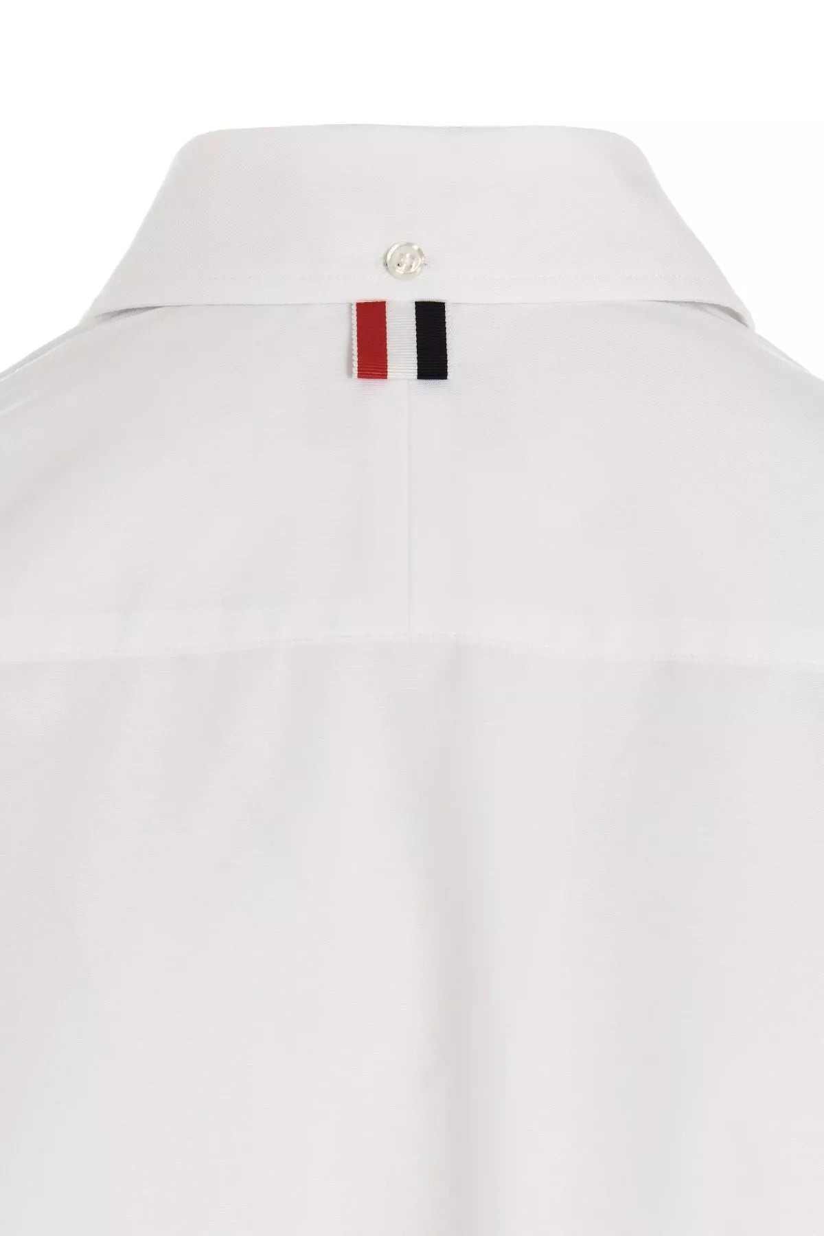 Thom Browne Women Logo Pussy Bow Blouse - 5