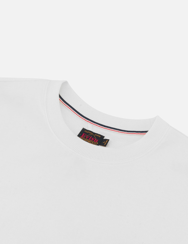Seagull Embroidery and Multi-logo Print Regular Fit T-shirt 9