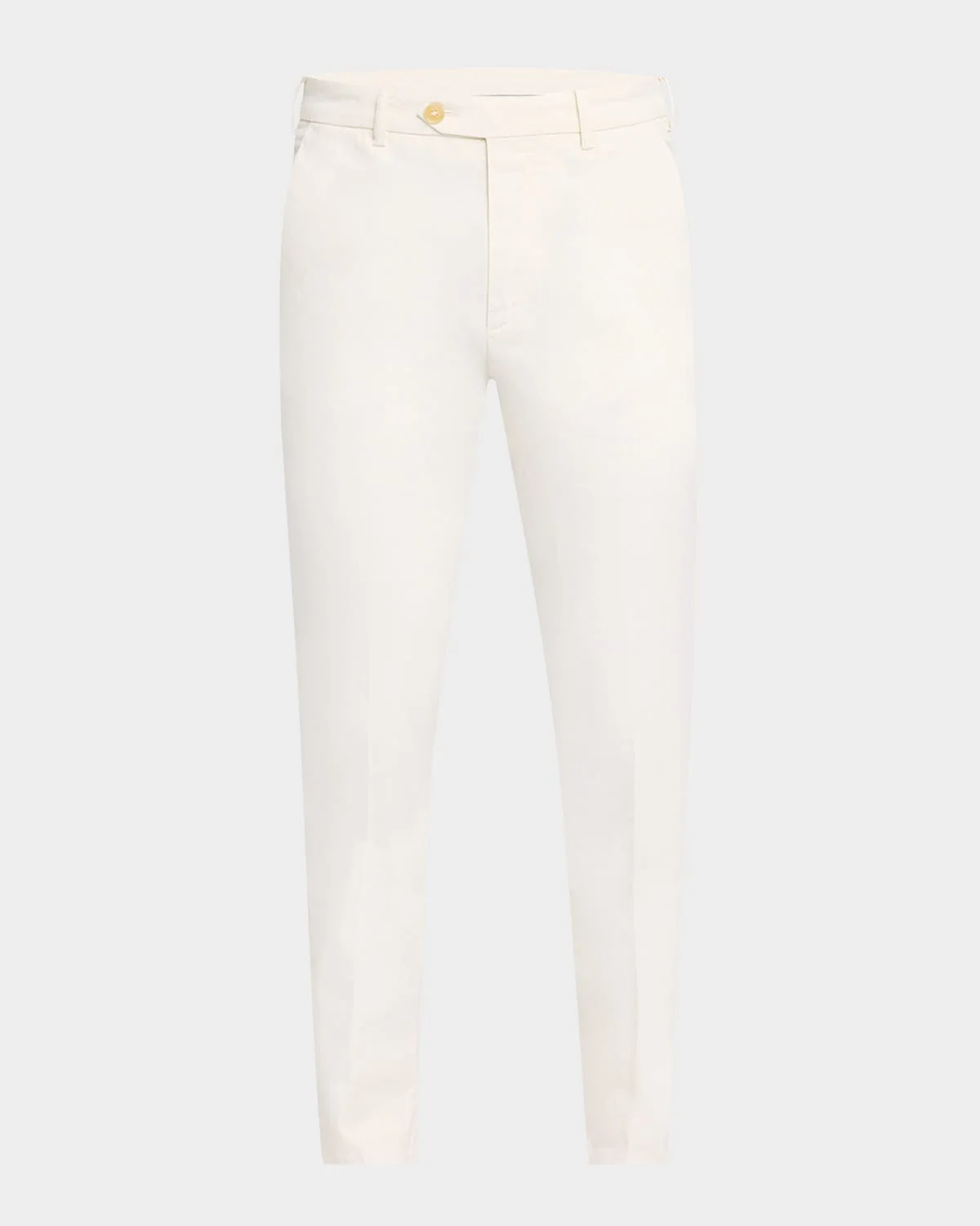 Men's Straight Flat-Front Pants - 1