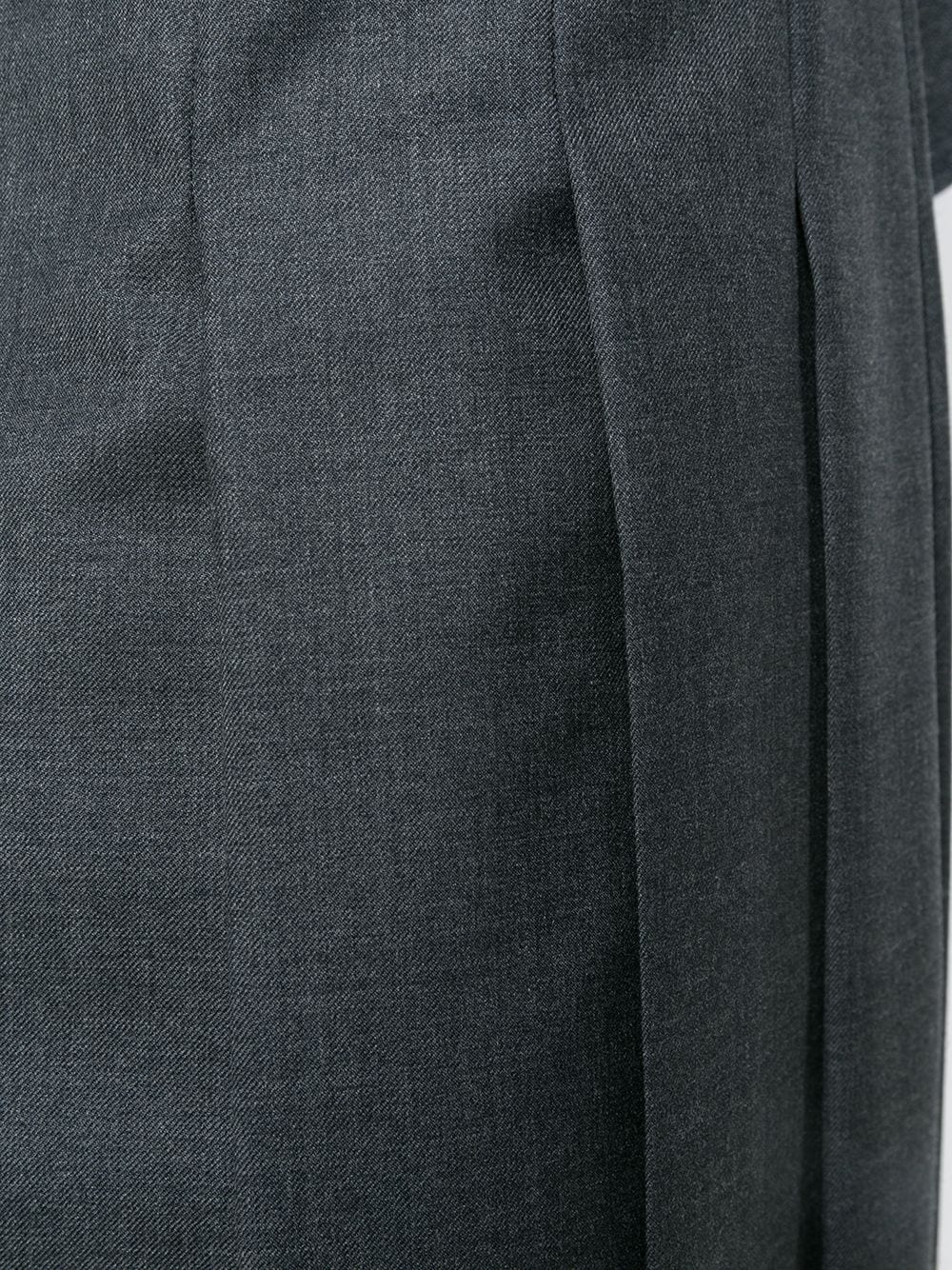 Classic-Rise Pleated Skirt - 5