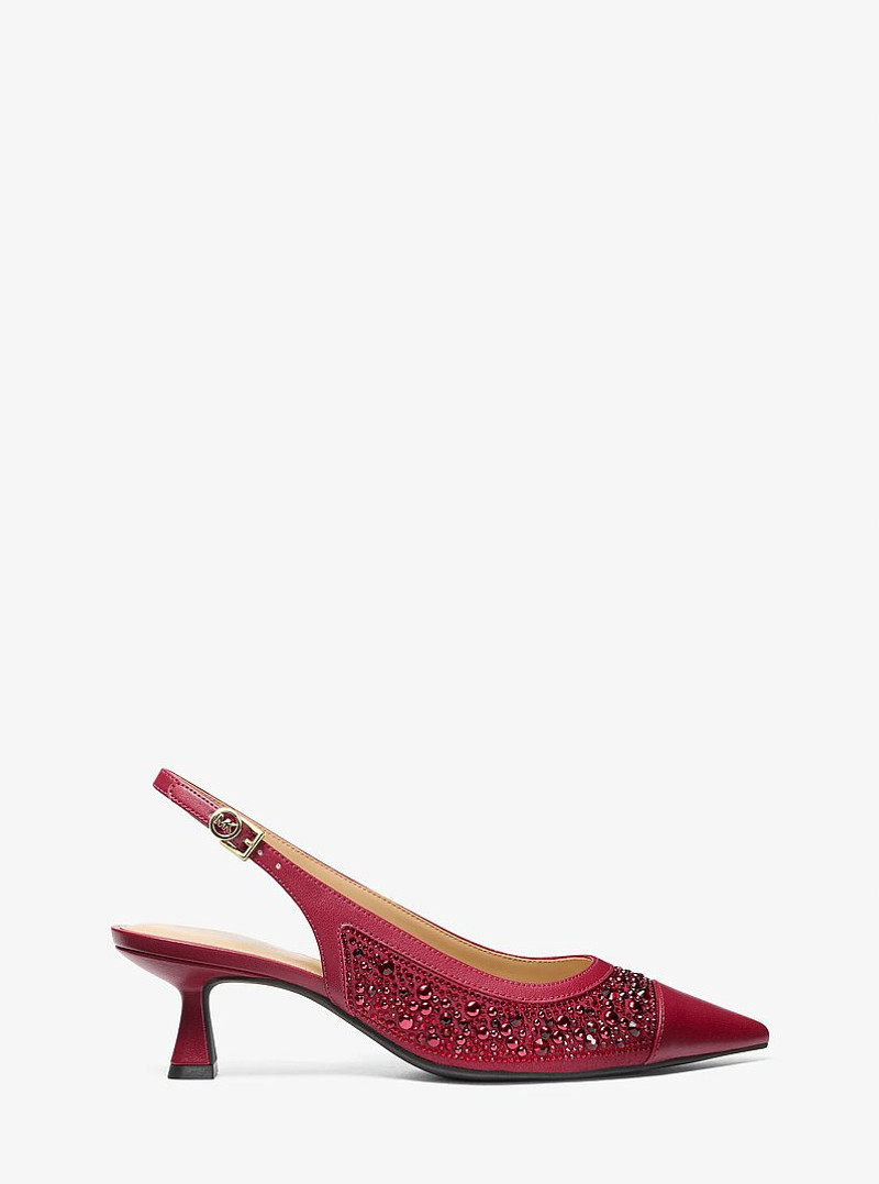 Amali Embellished Slingback Pump 1