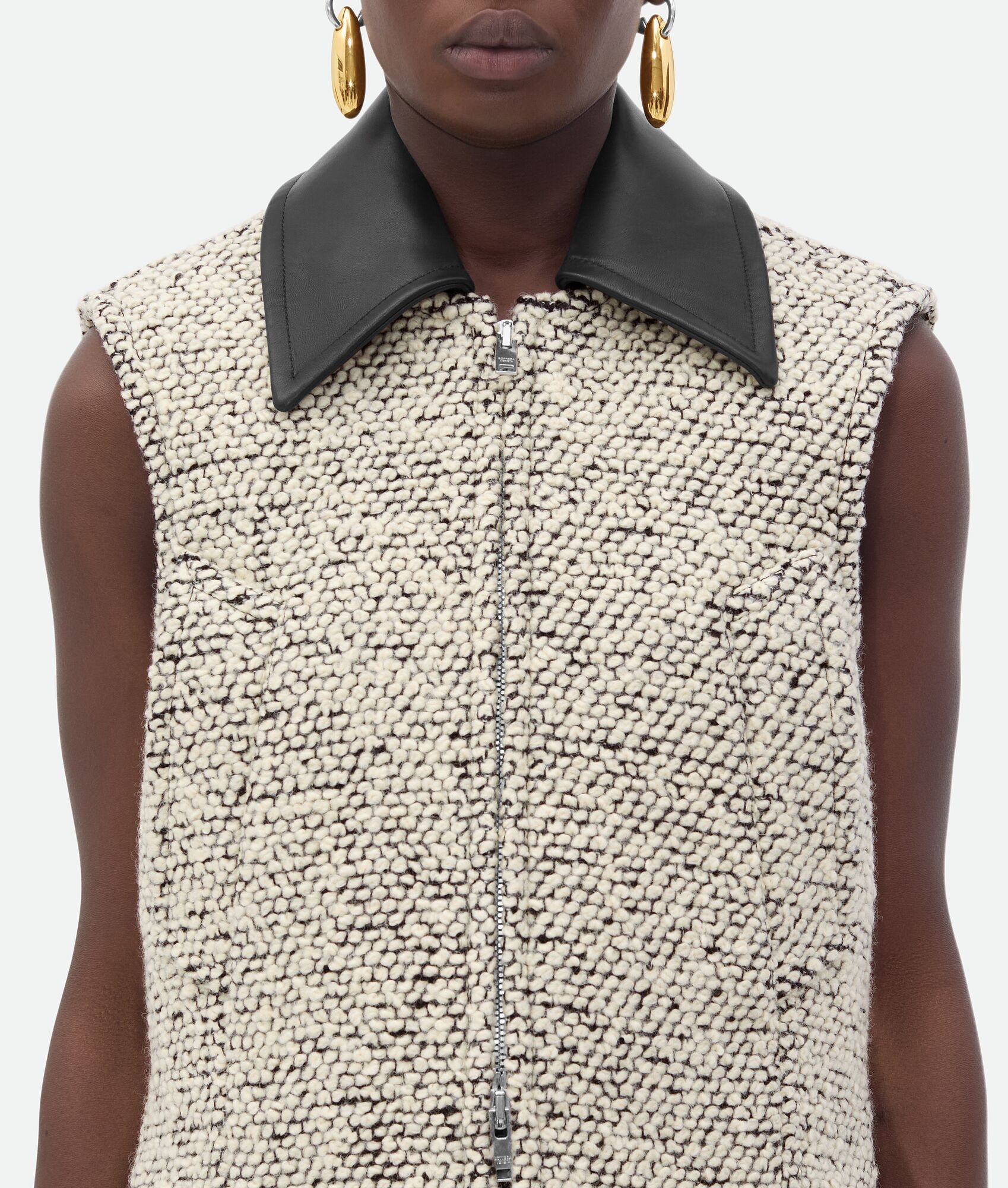 Wool Boucle Gilet - 6