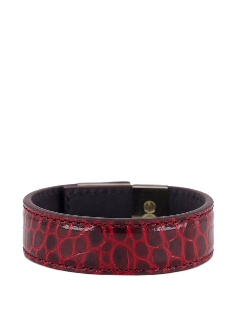 TOM FORD leather bracelet outlook