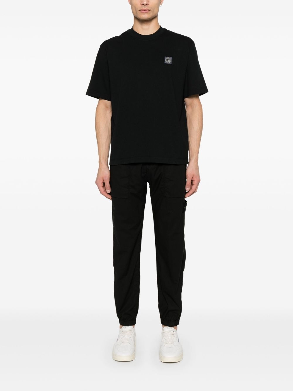 Compass-motif T-shirt - 2