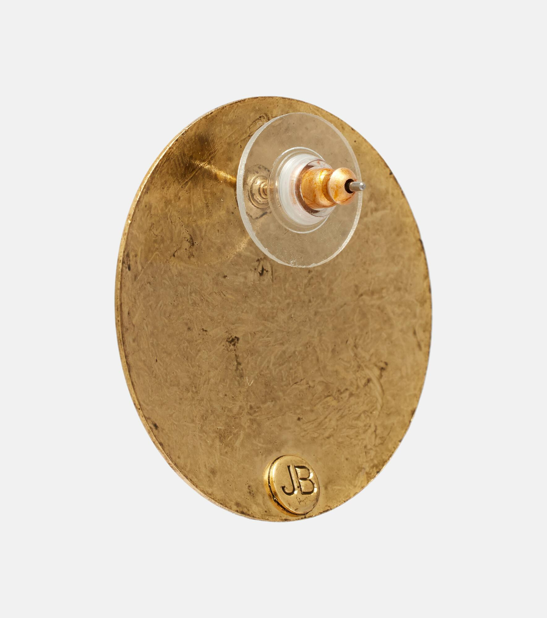 Alva gold-plated earrings - 5