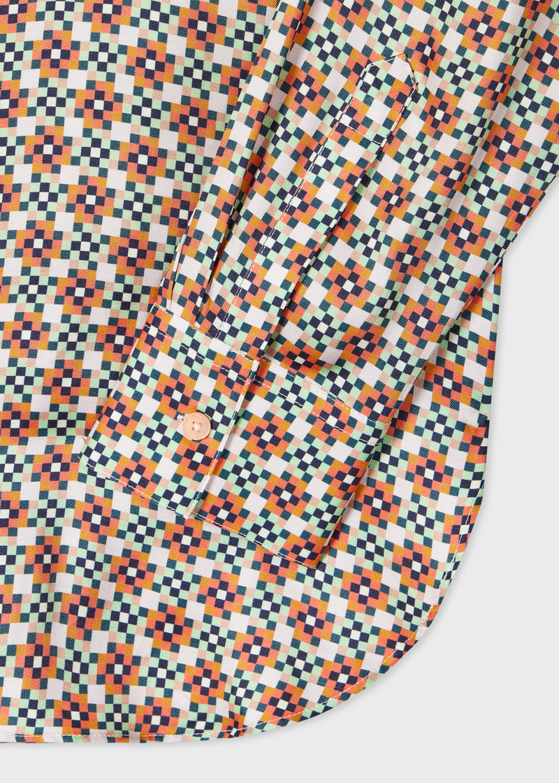 Paul Smith Women's Geometric Square Printed Shirt outlook