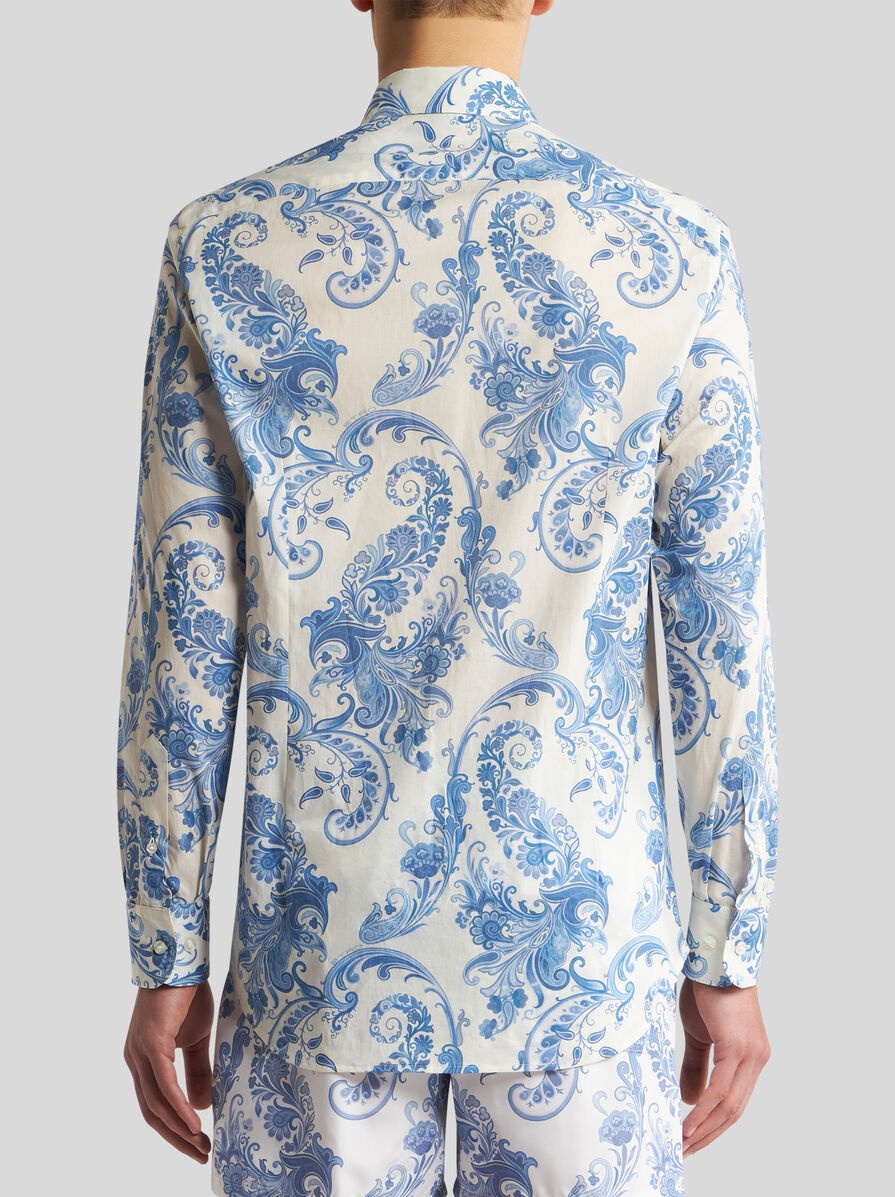 FLORAL PAISLEY SHIRT - 5
