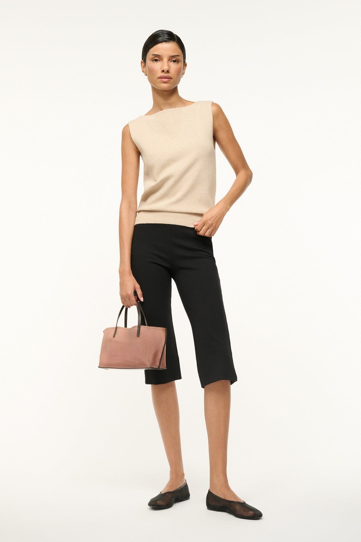 STAUD ROCKI SWEATER STONE - 4