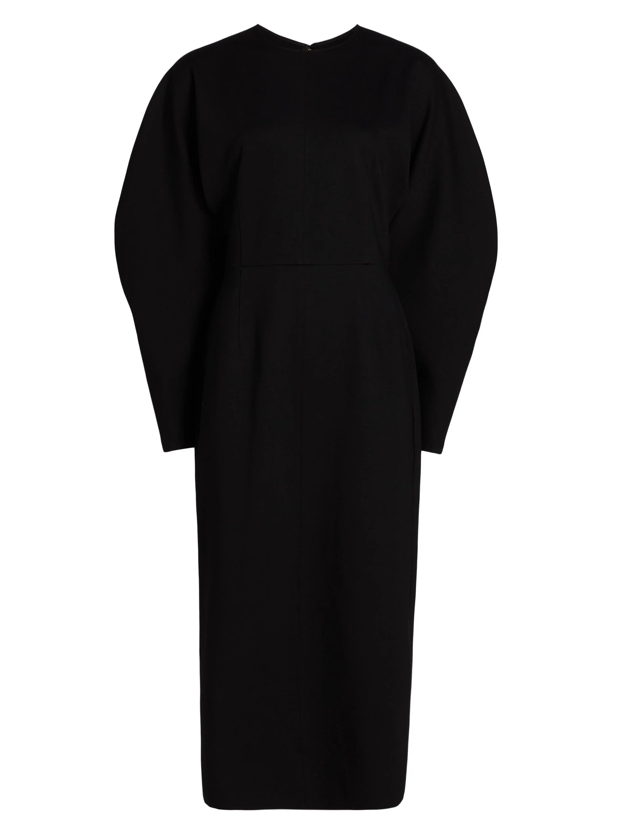 Women's Arc Crewneck Midi-Dress - Black - 1