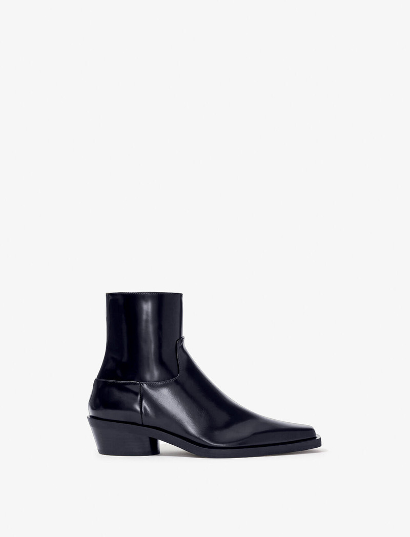 Proenza Schouler Bronco Ankle Boots in Brushed Calf outlook