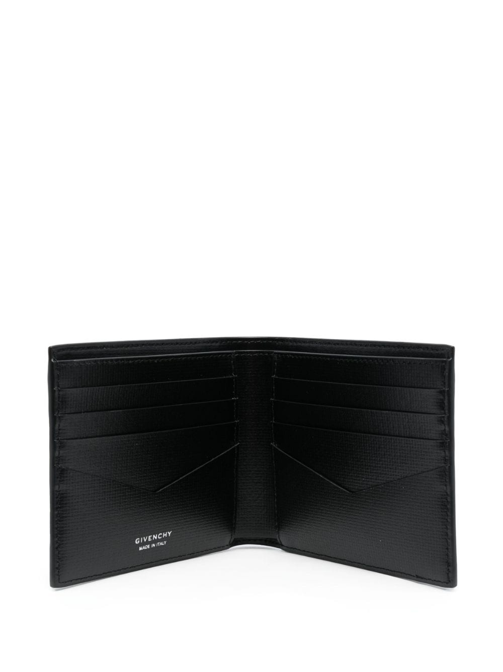 logo-stamp leather wallet - 3