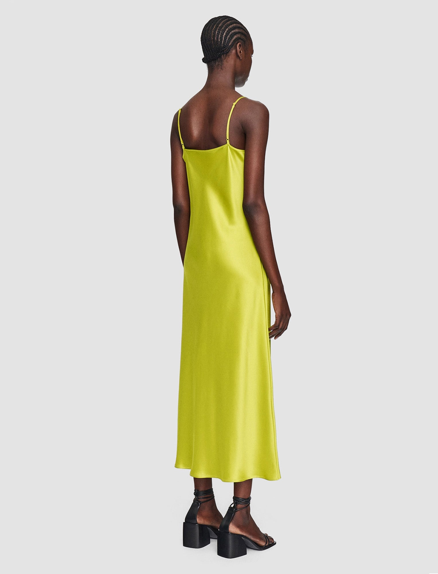 Silk Satin Clea Dress - 3