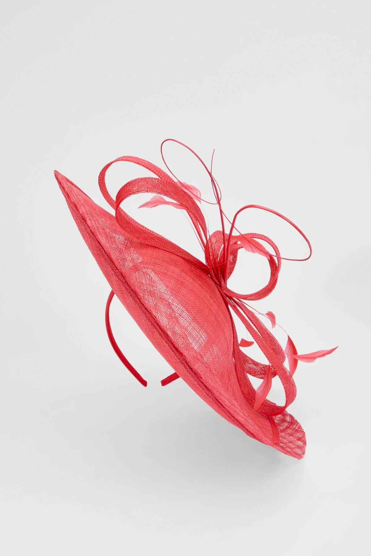 Layered Feather Detail Fascinator - 1