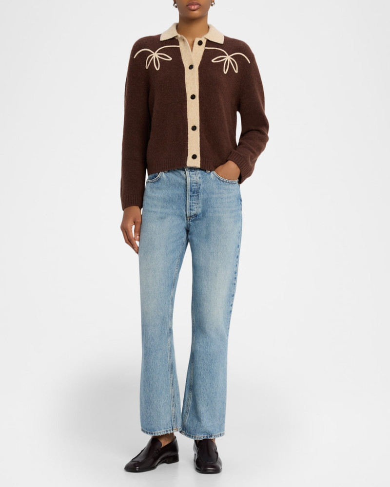 Rails Brunna Contrast Knit Cardigan outlook