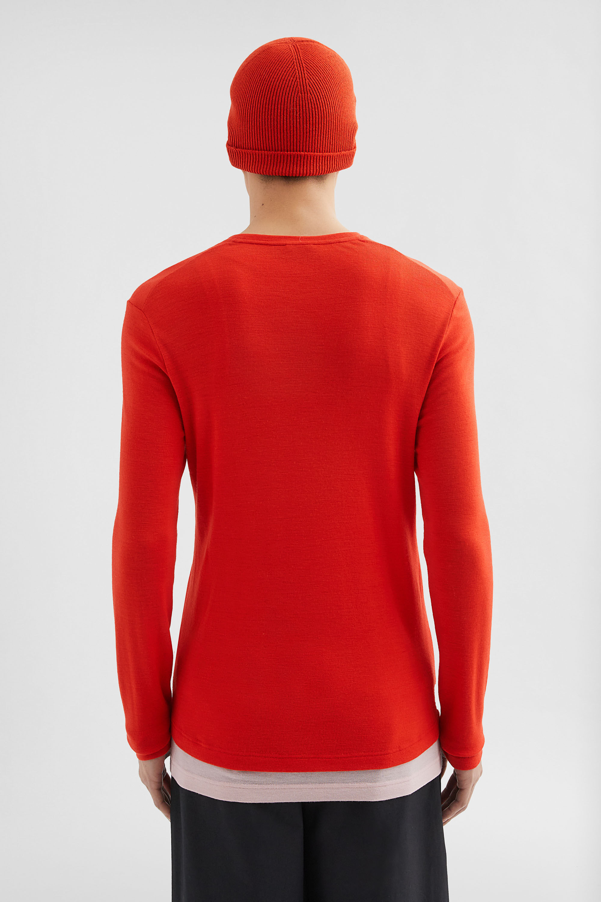 Lightweight Wool Layered T-Shirt - 6