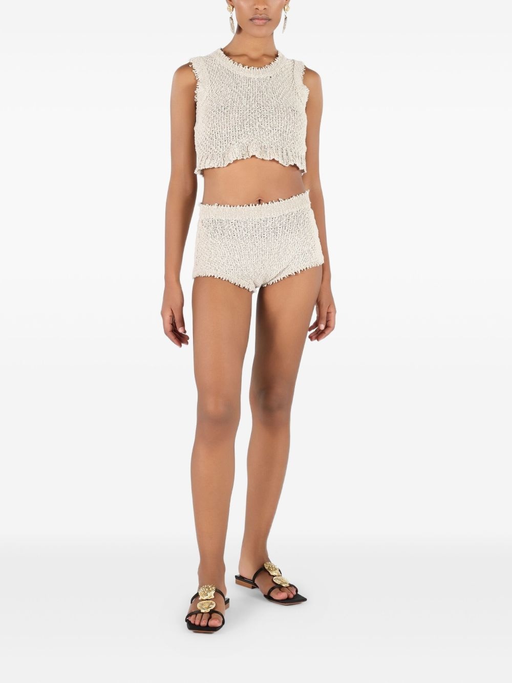 knitted tank top - 2