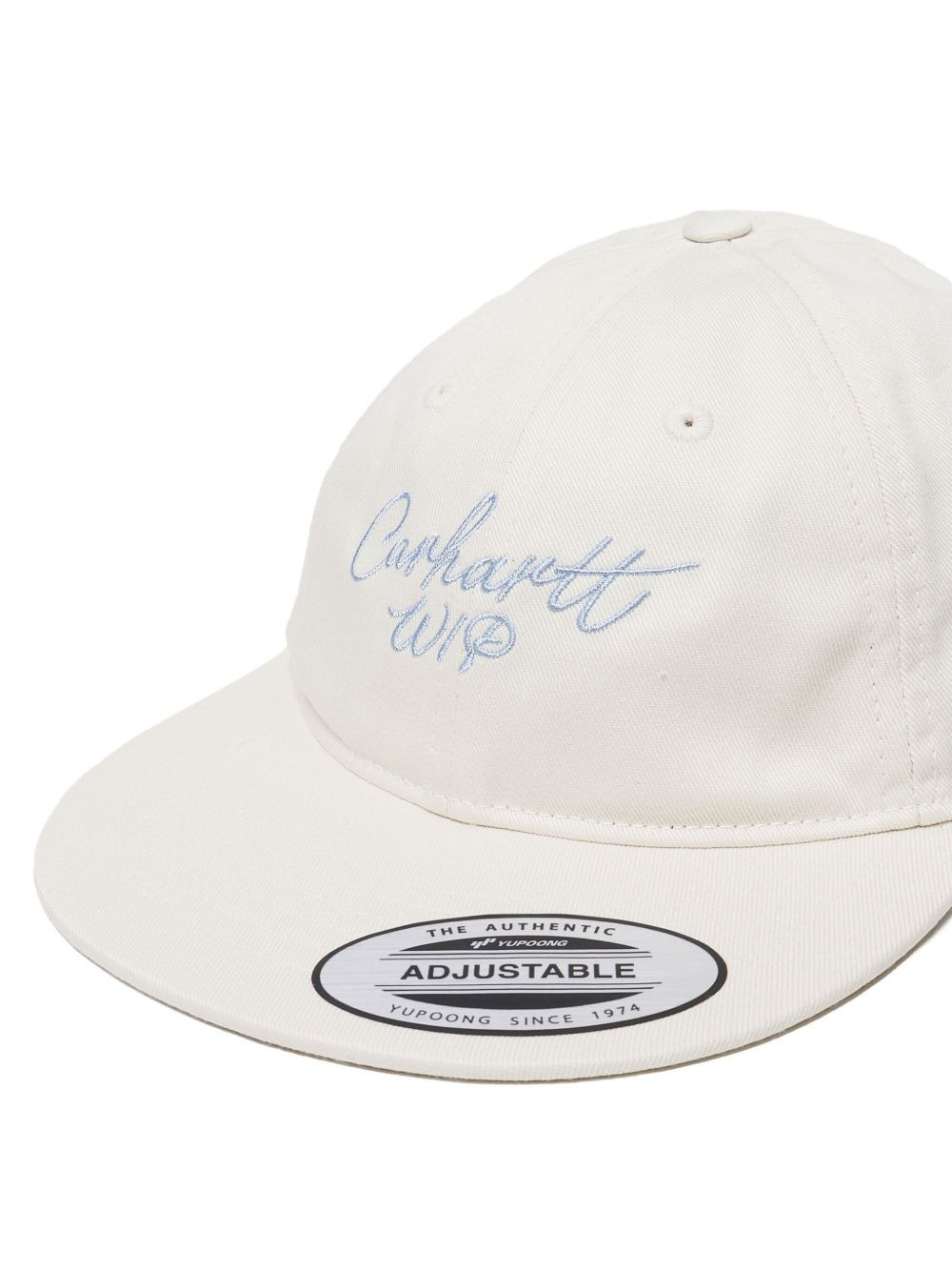 signature logo-embroidery flat-visor cap - 4