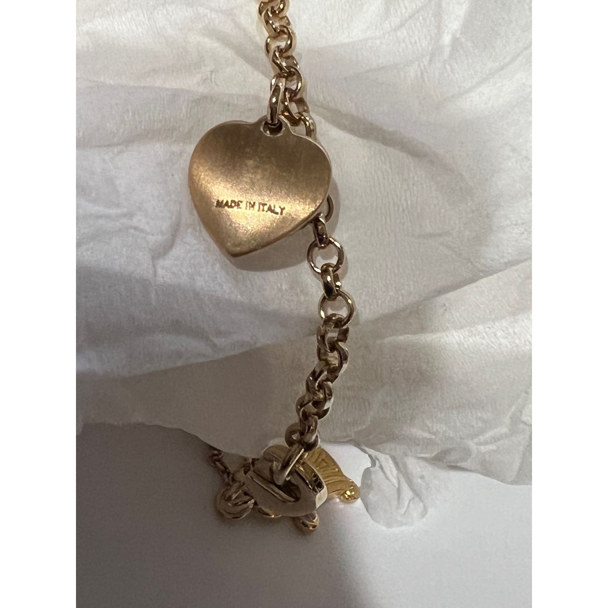 Celine Triomphe Gold metal Charm Bracelet - 2