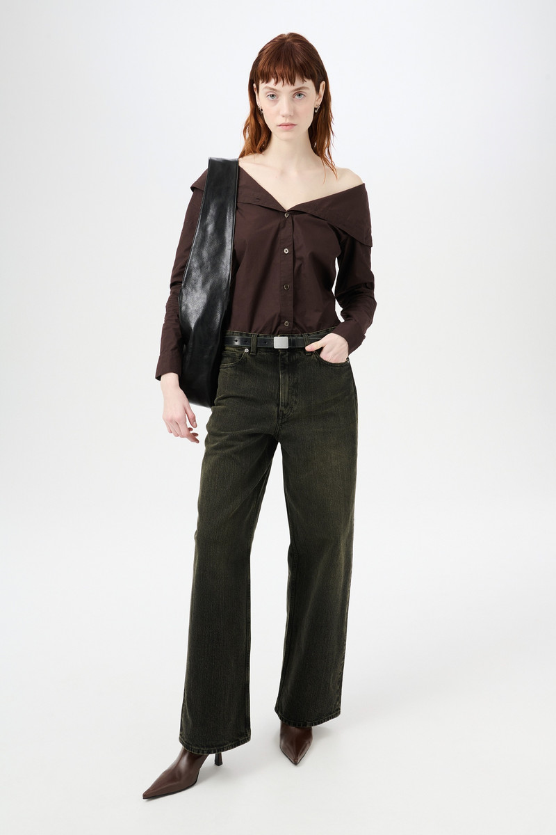 Our Legacy Full Cut Black Sand Chain Twill outlook