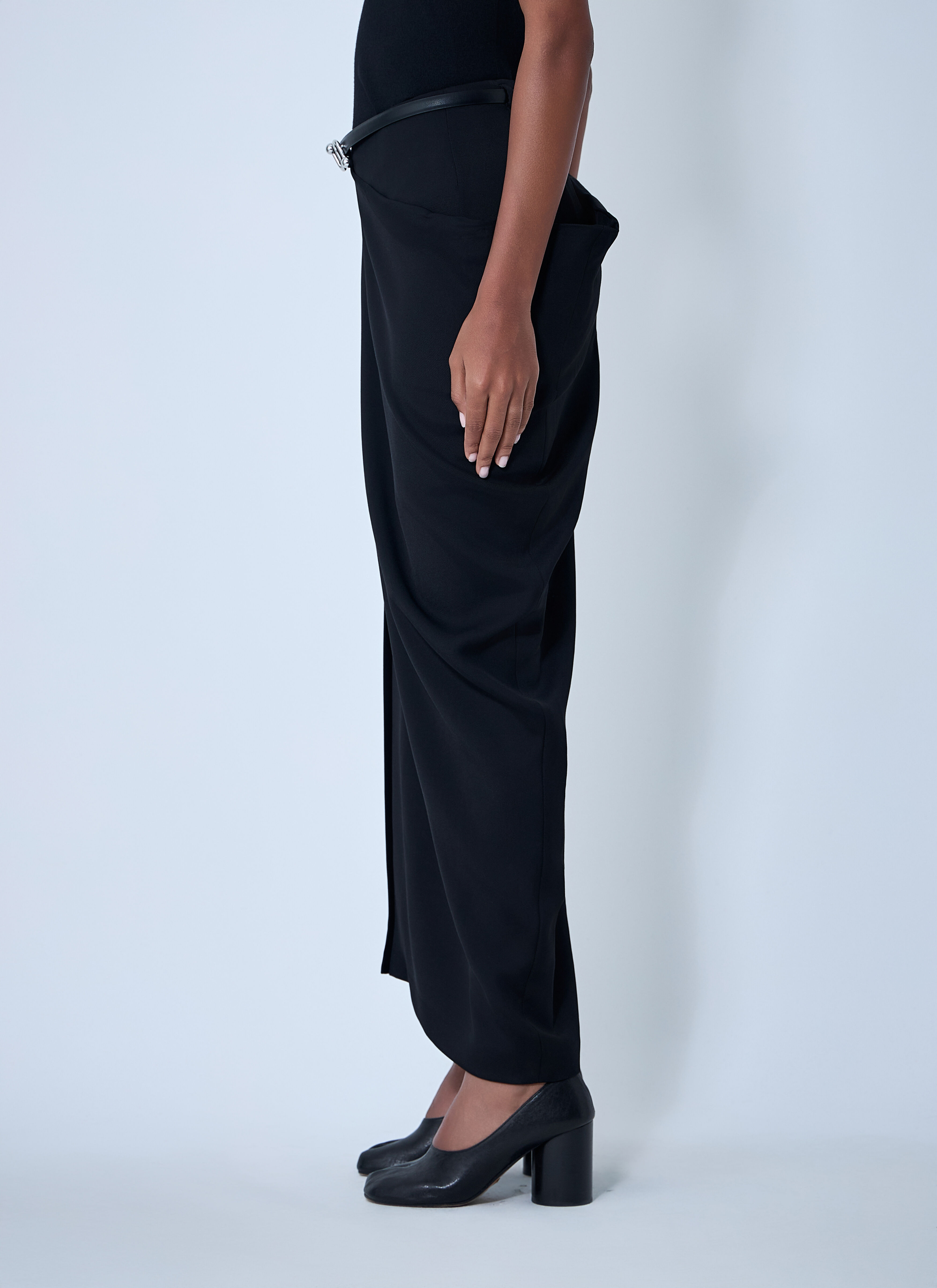 Draping Asymmetric Skirt - 3
